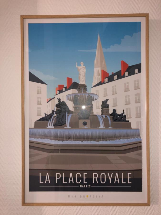 Le Grand Royal, 2 Chambres De Charme, Place Royale Nantes Dış mekan fotoğraf